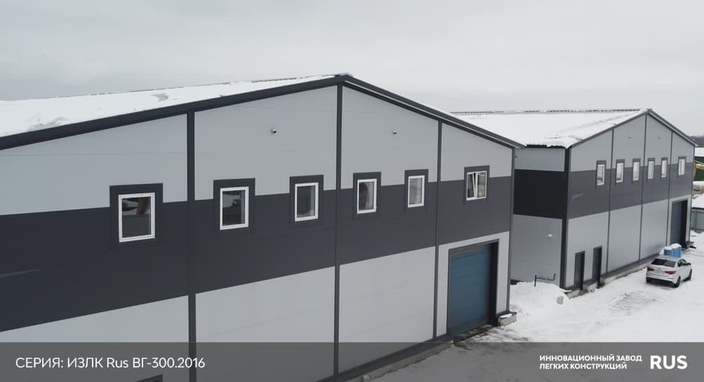 Быстровозводимые ангары, цена под ключ КБ-300.2021 / 15 X 36